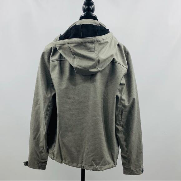 Gerry Weber Light Gray Jacket with Removable Hood - Picture 6 of 8